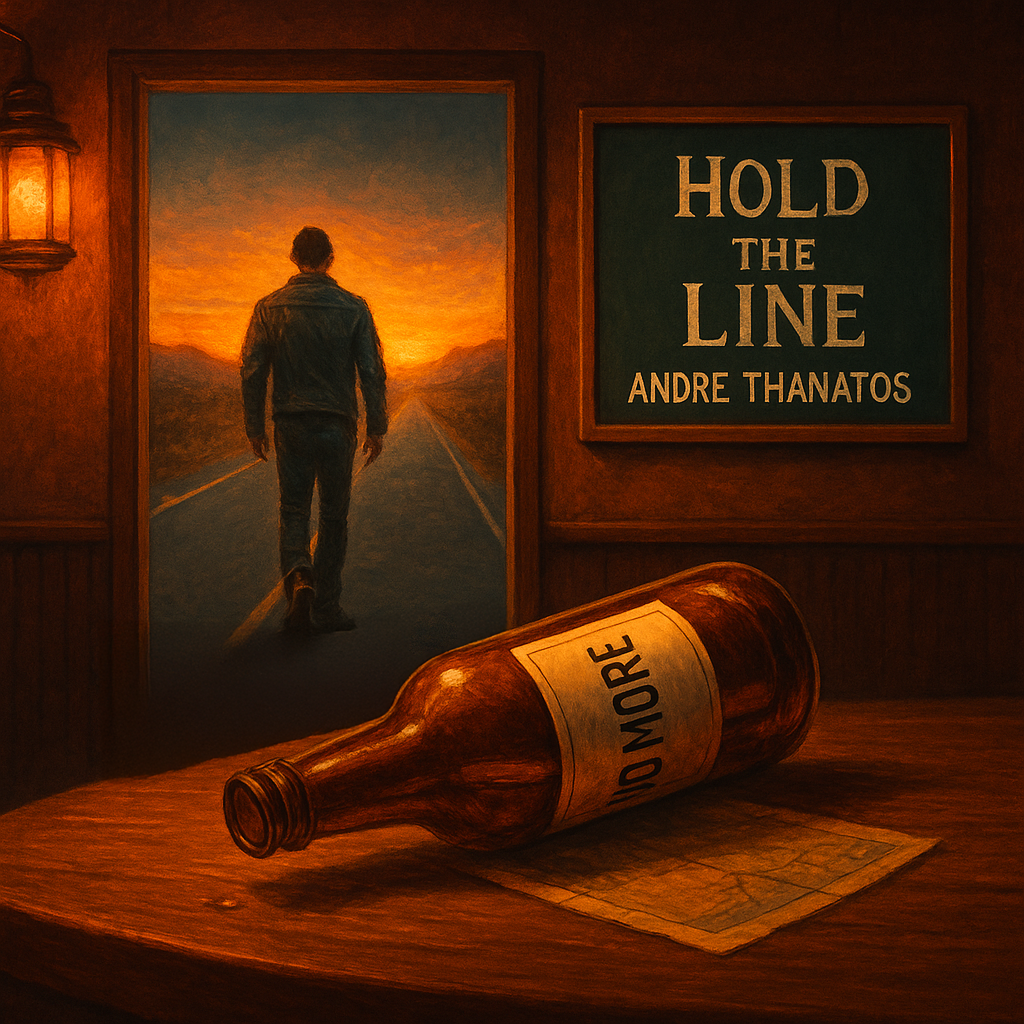 Capa da faixa Hold the Line